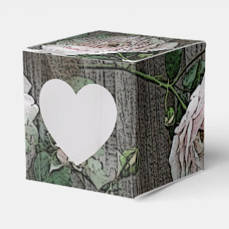 Caja Para Regalos Rosas en madera