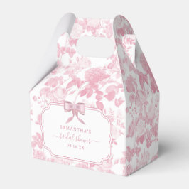 Caja Para Regalos Rosas florales blancas rosadas Chinoiserie Ducha n