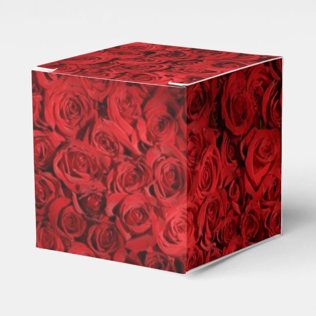 Caja Para Regalos Rosas Rojas Smash (Costado Anverso)