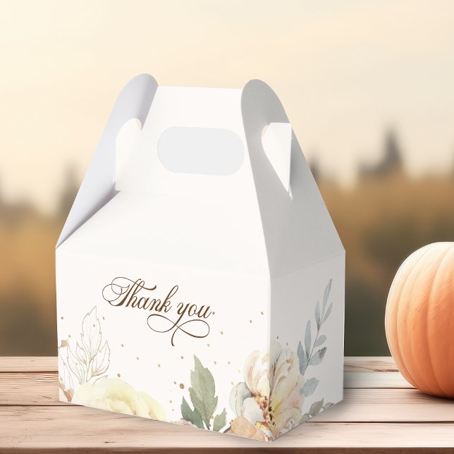 Caja Para Regalos Rosas rústicos de otoño botánicos (Subido por el creador)