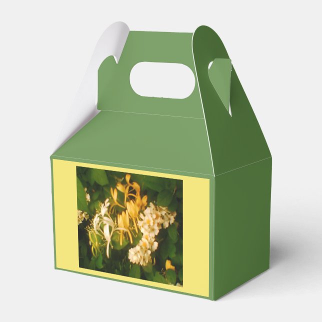 Caja Para Regalos Rosas silvestres de Honeysuckle (Reverso)