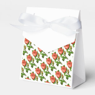 Caja Para Regalos Rosas victorianos Garden Tea Party favorece a las 