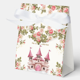Caja Para Regalos Rose Wildflower Fairytale Castle Baby Shower