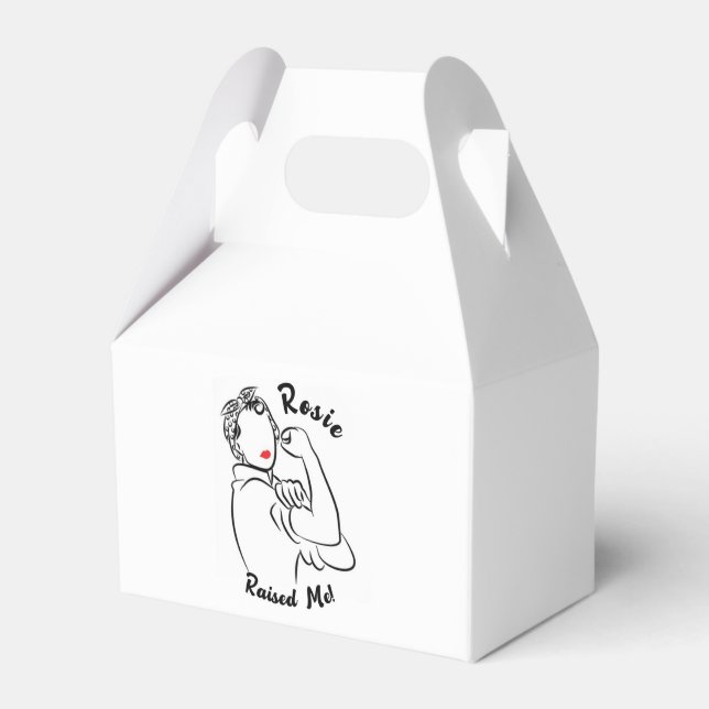 Caja Para Regalos Rosie Raised Década - Imagen de lienzo (Front Side)