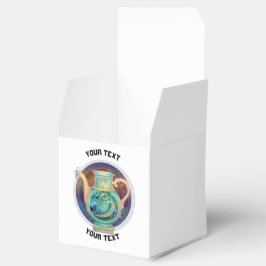 Caja Para Regalos RÓTULO Aquarius ZODIAC PERSONALIZADO