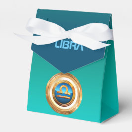 Caja Para Regalos Rótulo Libra Zodiac