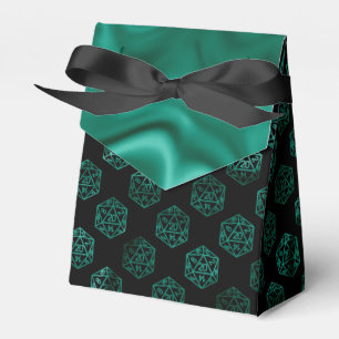 Caja Para Regalos RPG Dice Esmeralda Fantasía Tabletop Retro Gamer