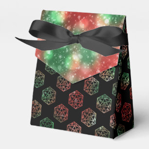 Caja Para Regalos RPG Dice XMAS Fantasy Retro Tabletop PnP Gamer