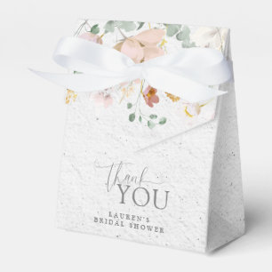 Caja Para Regalos Rubor Pink Garden Flowers Bridal Shower