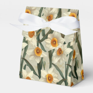 Caja Para Regalos Rubor y Rosas de marfil pintados a mano exuberante