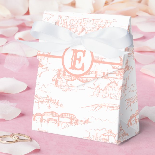 Caja Para Regalos Rubro de Chattanooga (Boda)