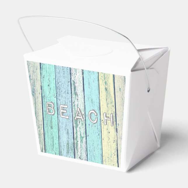 Caja Para Regalos Rustic Beach Driftwood (Reverso)