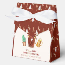 Rustic Cowboy Cactus Beer Arch Boy Baby Shower