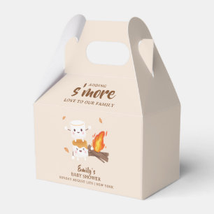 Caja Para Regalos Rustic S'more Love Campfire Baby Shower