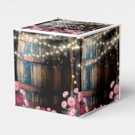 Caja Para Regalos Rústico Boda de barril Whiskey al aire libre