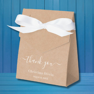 Caja Para Regalos Rústico de papel Kraft