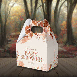 Caja Para Regalos Rústico Floral otoño otoño otoño otoño Baby Shower