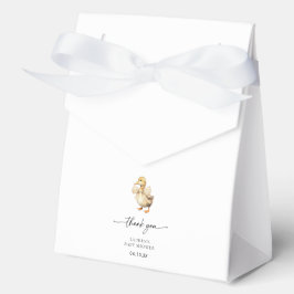 Caja Para Regalos Rústico Pato de Duckino Gracias