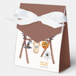 Caja Para Regalos Rústico Pequeño Boo Ropa Halloween Baby Shower