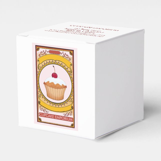 Caja Para Regalos Sacación promocional de torta helada (Costado Anverso)