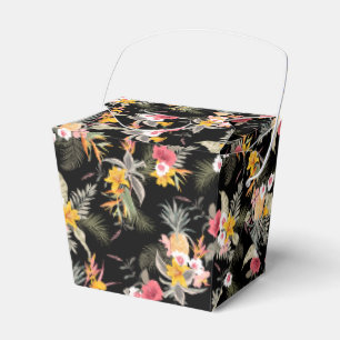 Caja Para Regalos Sacar a la flor de piña negra