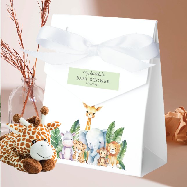 Caja Para Regalos Safari Adventure Baby Shower (Subido por el creador)