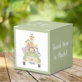 Caja Para Regalos Safari Animal Baby Shower Gracias