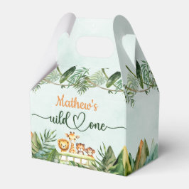 Caja Para Regalos Safari Wild One First Birthday