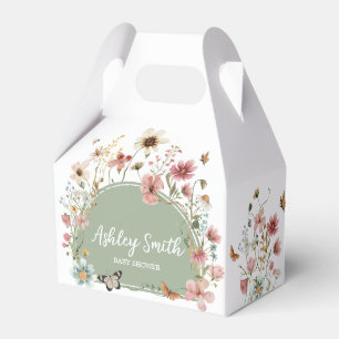 Caja Para Regalos Sage Green Baby Bloom Baby Shower