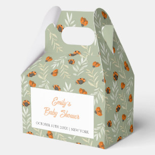 Caja Para Regalos Sage Green Fall Ladybug GreenerenerenBaby Shower