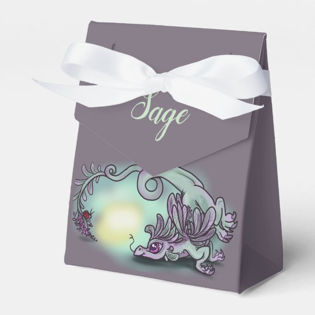 Caja Para Regalos Sage lil' Herb Dragon (Front Side)