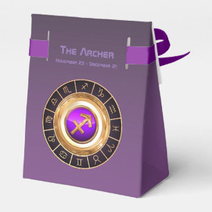Caja Para Regalos Sagitario - el Rótulo del zodiaco de Archer