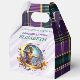 Caja Para Regalos Sagittarius Zodiac Baby Shower 5"w x 3"l x 6.5"h