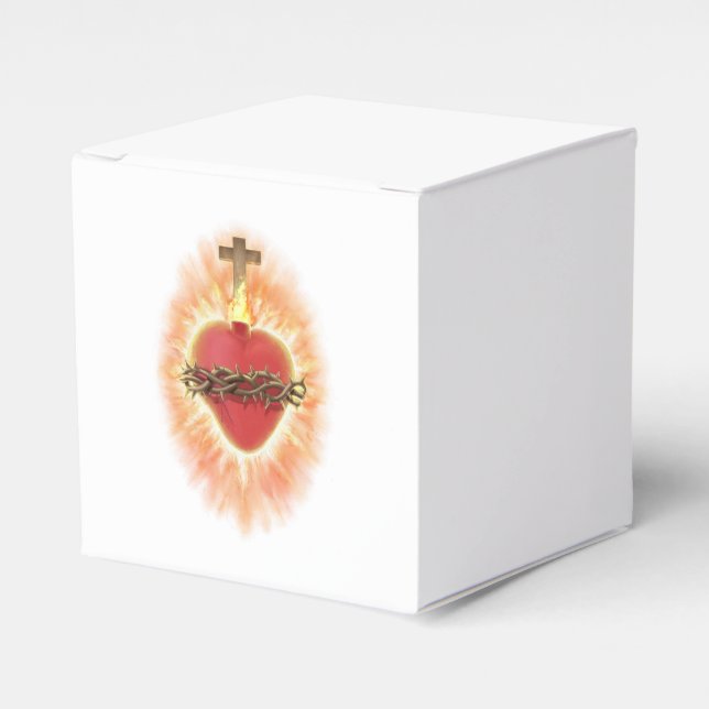 Caja Para Regalos Sagrado Corazón de Jesús (Costado Anverso)