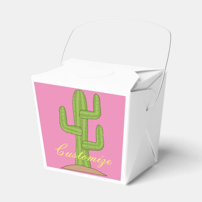 Caja Para Regalos Saguaro Cactus Thunder_Cove (Front Side)