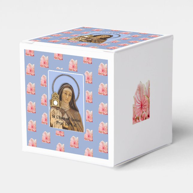 Caja Para Regalos Saint Clare Assisi (Costado Anverso)