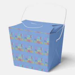 Caja Para Regalos "Saltar a la alegría.Favor Box