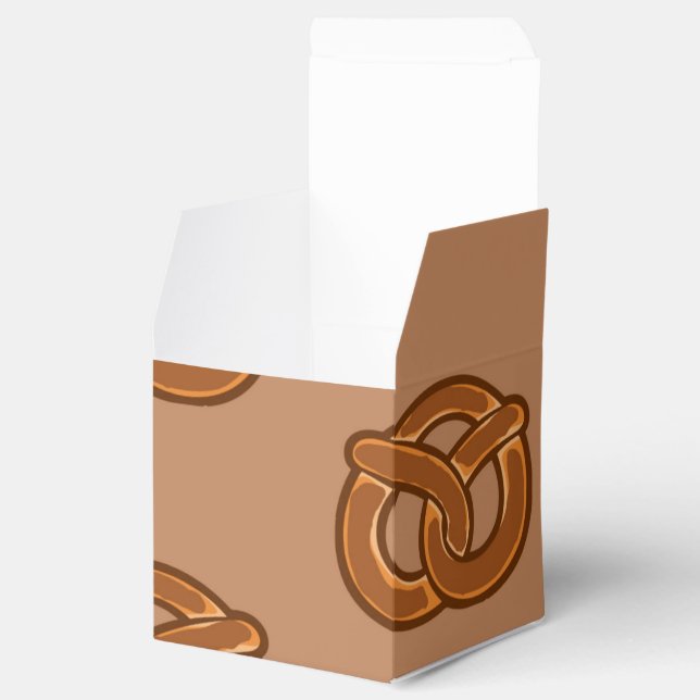 Caja Para Regalos Salty Pretzels Amantes de los panaderos de aliment (Abierto)