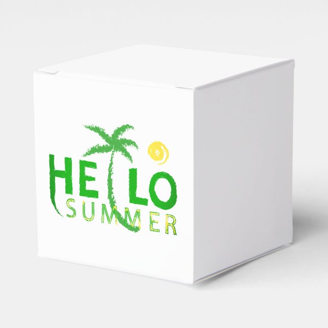 Caja Para Regalos Saludo (Costado Anverso)