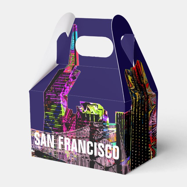 Caja Para Regalos San Francisco, California en graffiti (Front Side)