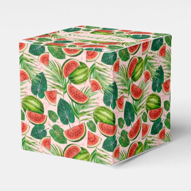 Caja Para Regalos sandía fresca (Costado Anverso)