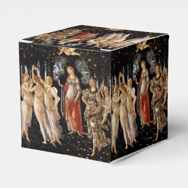 Caja Para Regalos Sandro Botticelli - La Primavera (Costado Anverso)