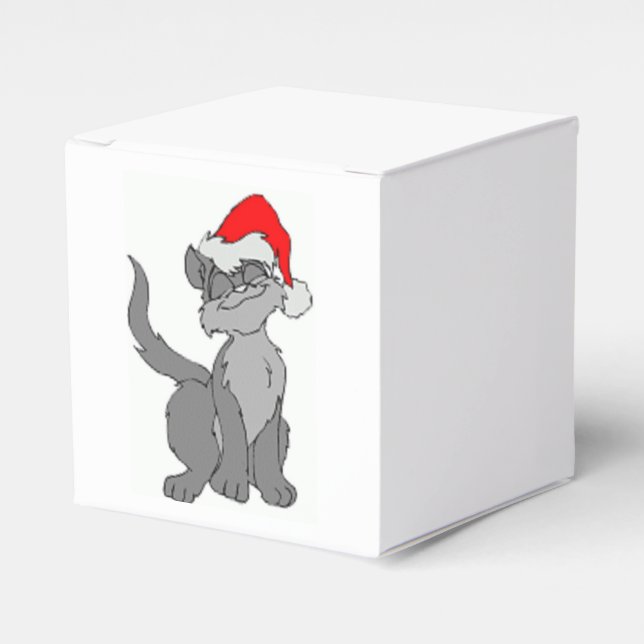 CAJA PARA REGALOS SANTA CAT (Costado Anverso)