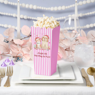 Caja Para Regalos Santa Cat and Dog Friends