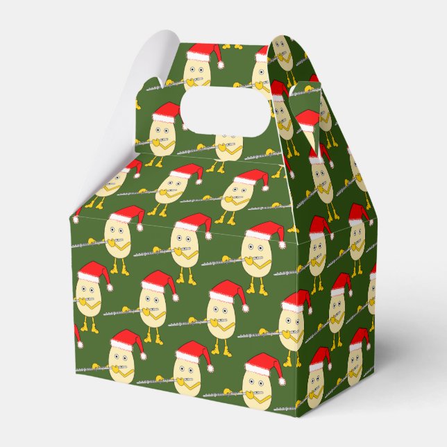 Caja Para Regalos Santa Hat Flute Egghead (Front Side)