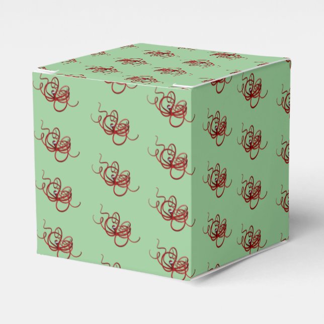 Caja Para Regalos Santa Kraken (Costado Anverso)