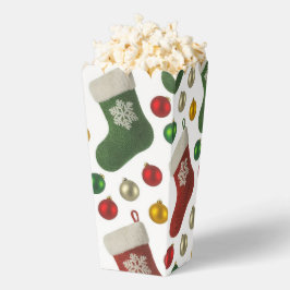 Caja Para Regalos Santas Stocking