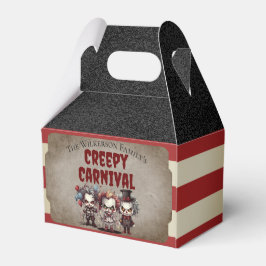 Caja Para Regalos Scary Clowys Fiesta del Carnaval de Halloween