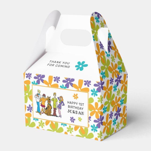 Caja Para Regalos Scooby-Doo y la pandilla gracias (Front Side)