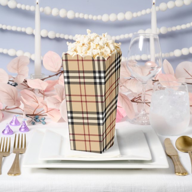 Caja Para Regalos Scottish Tartan Pattern     (Boda)